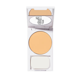 Revlon compact held in hand to show size and on-the-go convenience