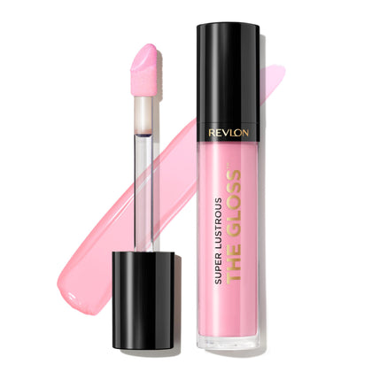 Revlon gloss Pink Sky front packaging showing color and shine benefit