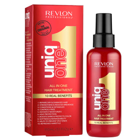 REVLON PROFESSIONAL bottle front packaging showing product benefits