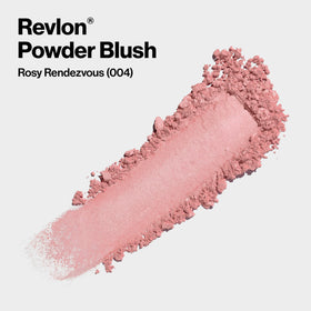 REVLON powder pan close-up highlighting smooth, buildable pigment