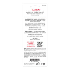 Revlon scale comparison against ruler showing compact size for travel convenience