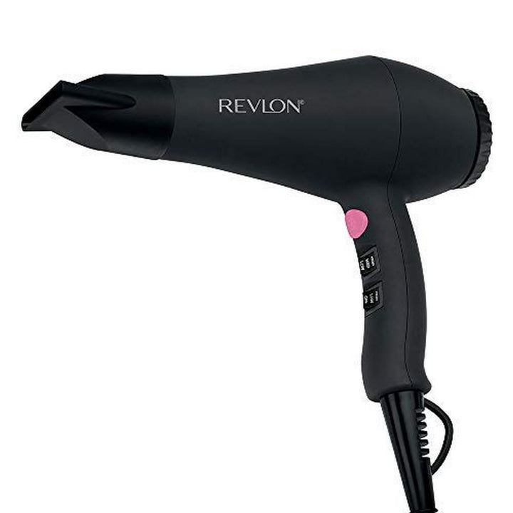 Revlon front view of Smooth Brilliance dryer showing sleek design and powerful airflow
