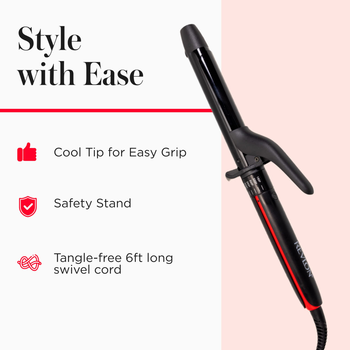 REVLON SmoothStay packaging and accessories illustrating ready-to-use convenience