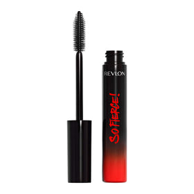 Revlon So Fierce front packaging showing bold Blackest Black for dramatic lashes