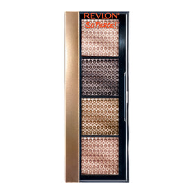 Revlon palette front packaging showing six shades and compact case for versatile looks