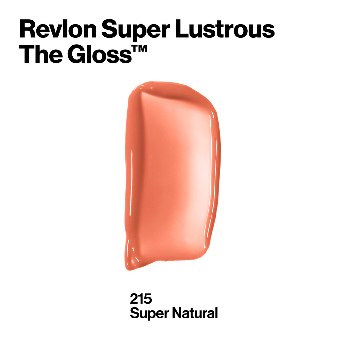 Revlon oversized applicator close-up delivering even glossy coverage