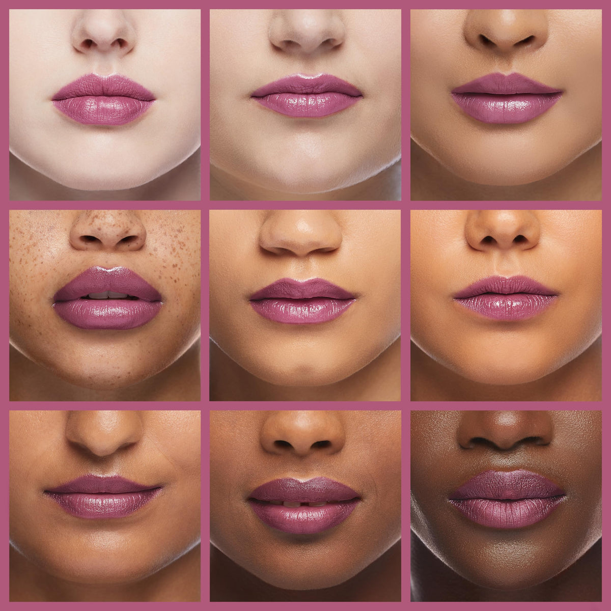 Revlon lipstick applied on lips demonstrating creamy coverage and softer lines