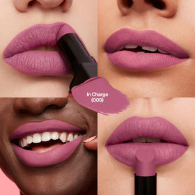 Revlon texture swatch on skin showing opaque pigment payoff
