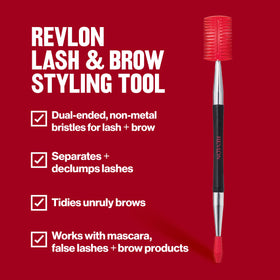 Revlon styling tool with protective caps for travel-ready hygiene
