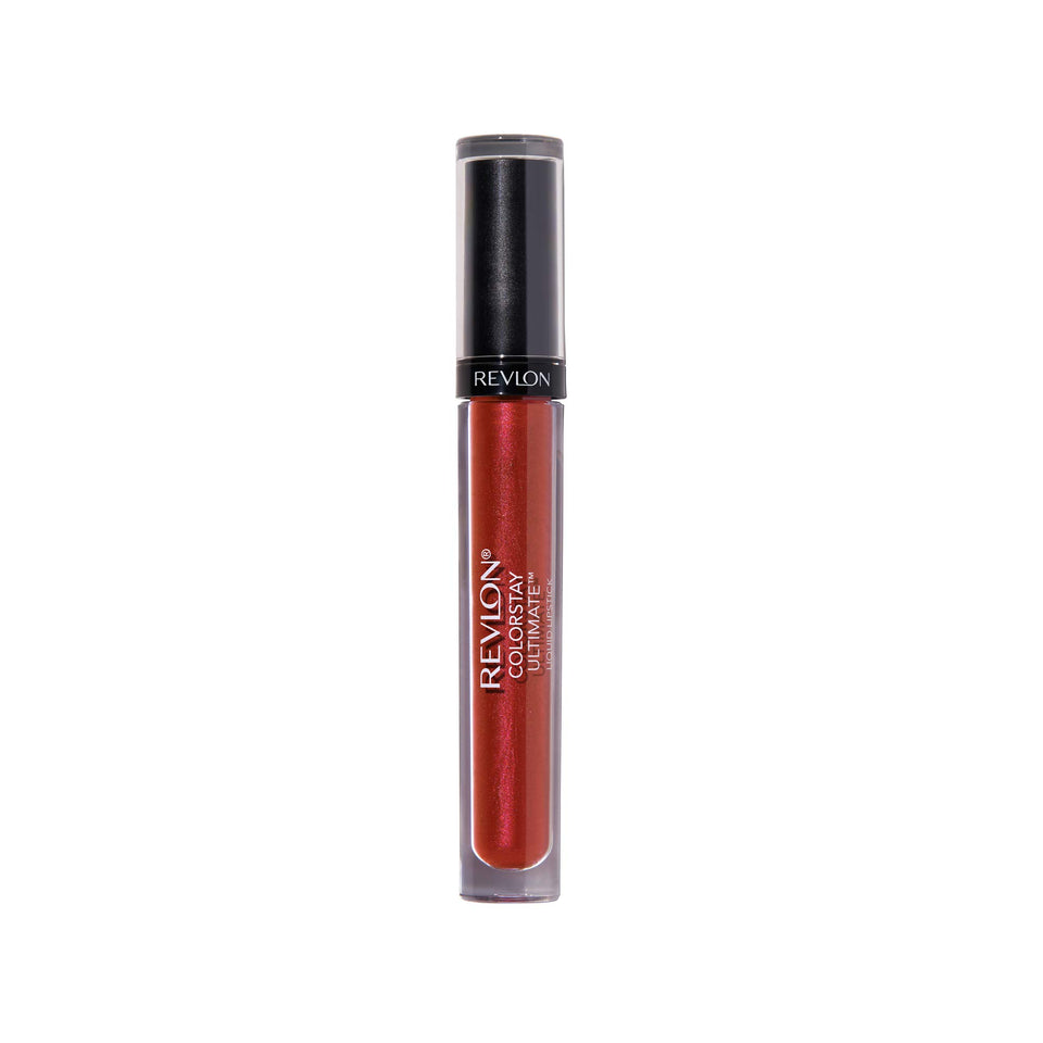 Revlon front packaging showing shade Top Tomato and longwear benefit