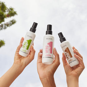 Revlon Professional label close-up highlighting vegan formula benefits