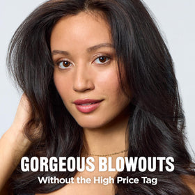 REVLON Volumizer oval ceramic barrel closeup highlighting even heat distribution for protection