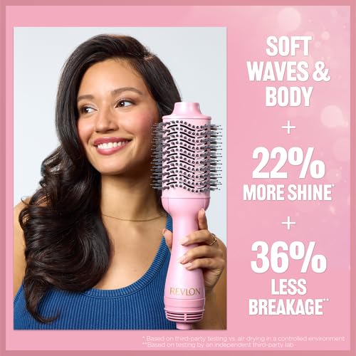 REVLON demonstrating root lift technique to add volume and lasting body