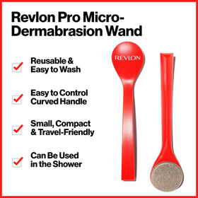 Revlon diamond surface close-up revealing medium-fine grit for smooth exfoliation