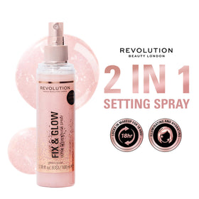 Revolution Beauty London close-up of micro-shimmer particles highlighting subtle radiance benefit