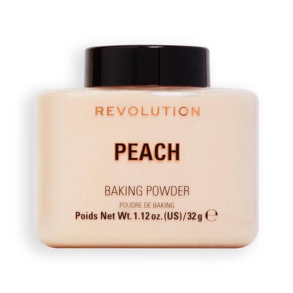 Revolution Beauty London front jar view showing packaging and product benefit of easy dispensing