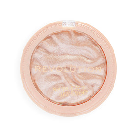 Revolution Beauty London highlighter inside makeup bag for on-the-go glow