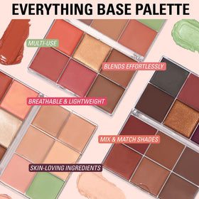 Revolution Beauty London compact held in hand illustrating travel-friendly size