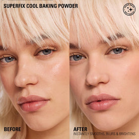 Revolution Beauty London close-up of finely milled powder texture for smooth finish
