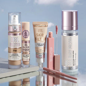 Revolution concealer ingredient visual highlighting hyaluronic acid and okra extract