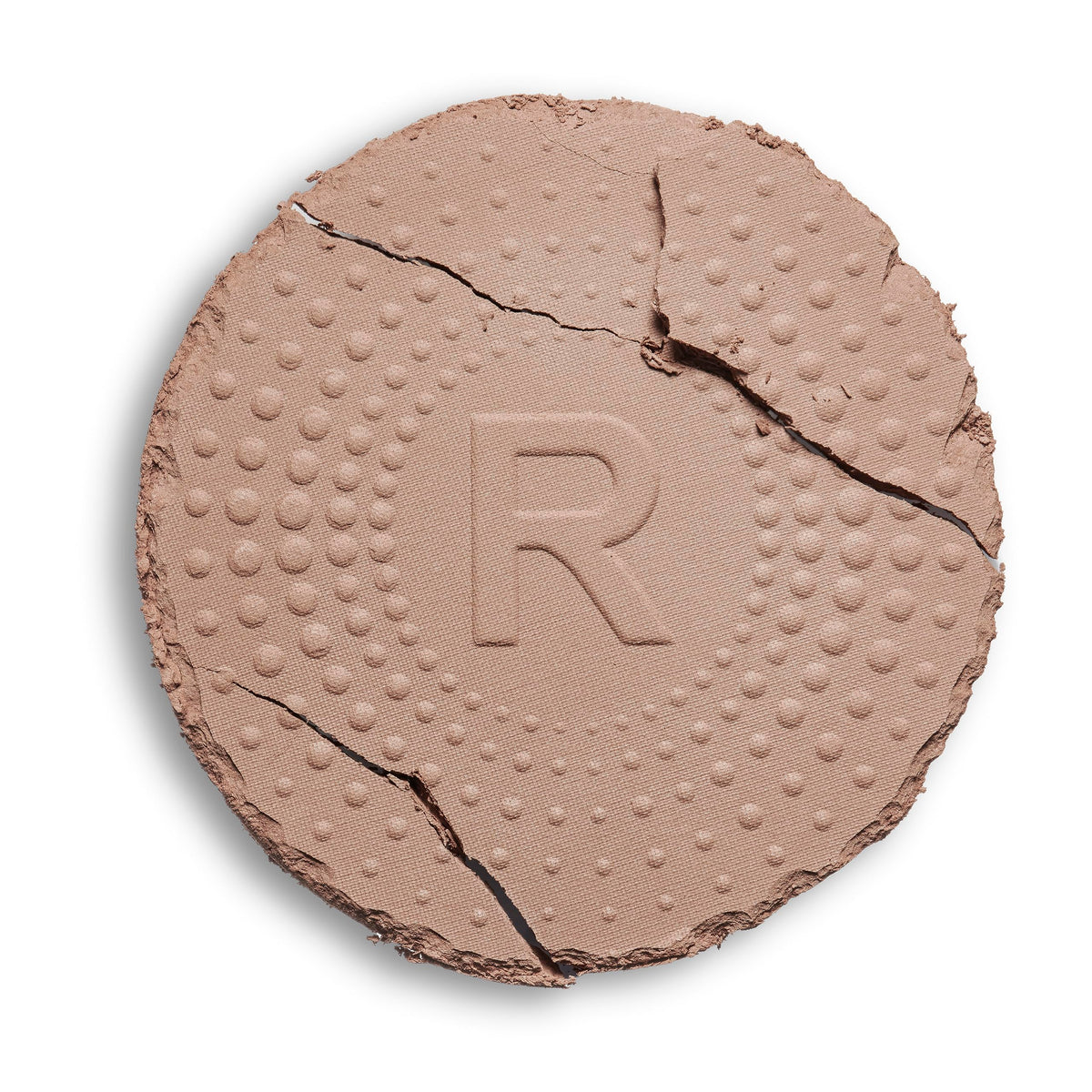 Revolution Mega Bronzer powder close-up texture for smooth blendability benefit