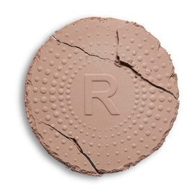 Revolution Mega Bronzer powder close-up texture for smooth blendability benefit