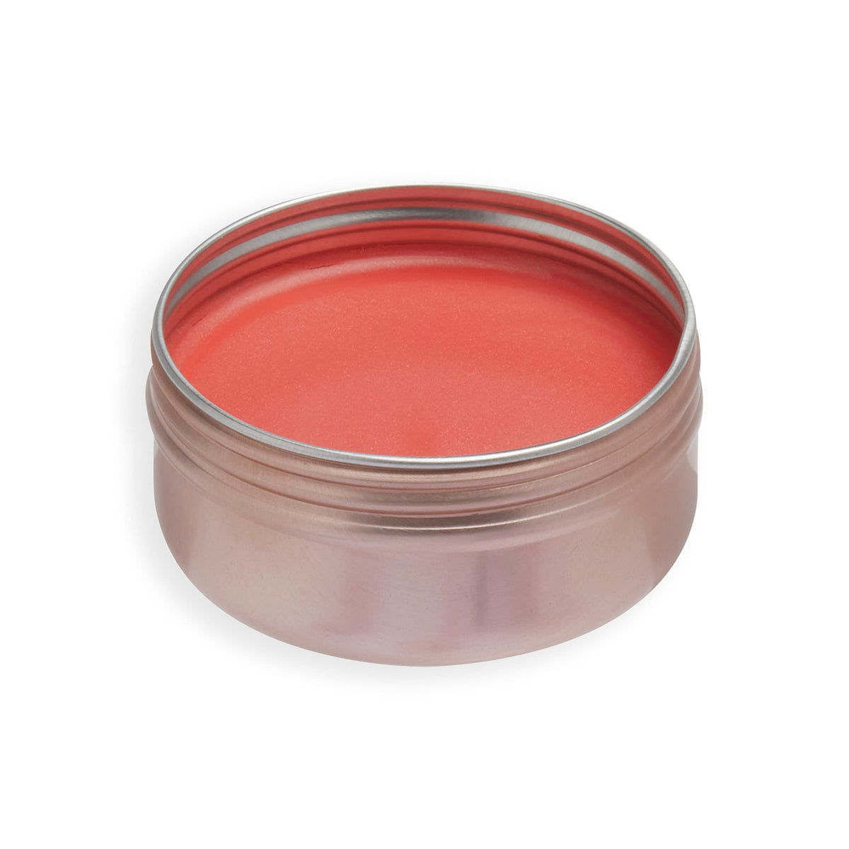 Revolution Beauty London swatched on cheek close-up showing natural peach glow improves complexion