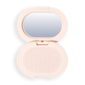 Revolution powder pops front compact showing sleek packaging and portability benefit