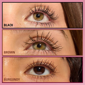 Revolution Beauty London conical bristles close-up for separation and volume