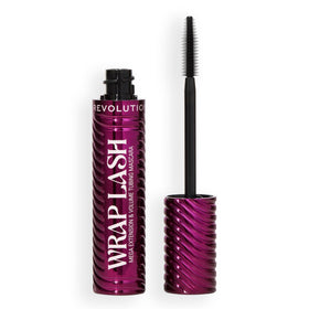 Revolution Beauty London front packaging showing burgundy chrome bottle and shade benefit