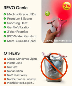 REVOMADIC REVO Genie material texture close-up showing comfortable grip and control