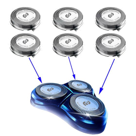 RF RollingFit front packaging showing six HQ8 replacement heads and benefits