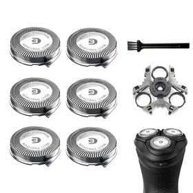 RF RollingFit front packaging showing six SH30 replacement blades and included ring, ensures quick restoration