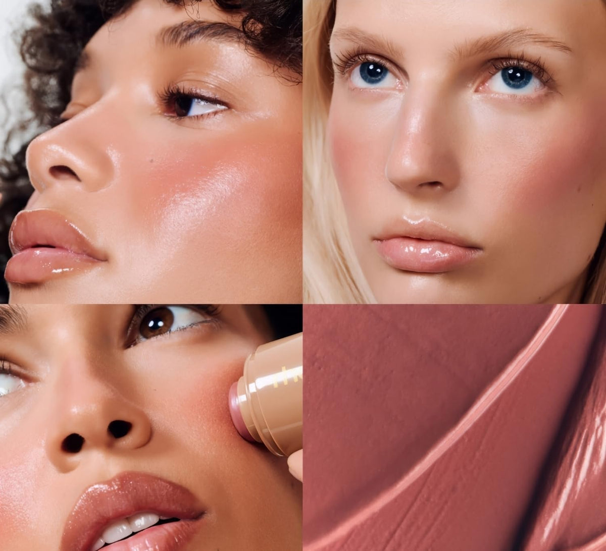 Rhode pocket blush in hand size comparison highlighting compact travel-friendly design