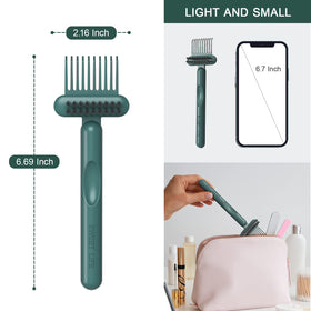 RHOS close-up of high-toughness cleaning claws removing hair efficiently