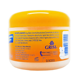 Ricitos de Oro bottle scale and label detail, assures hypoallergenic benefits