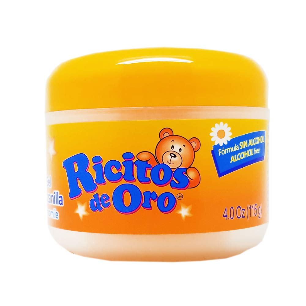 Ricitos de Oro gel texture close-up showing smooth non-greasy formula