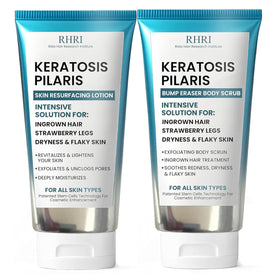 Rida Hair Research Institute front packaging showing complete KP Bump Eraser set for smooth skin