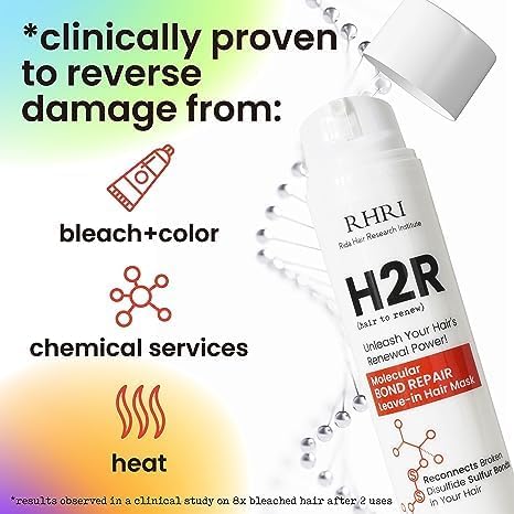 Rida Hair Research Institute creamy texture detail for fast absorption