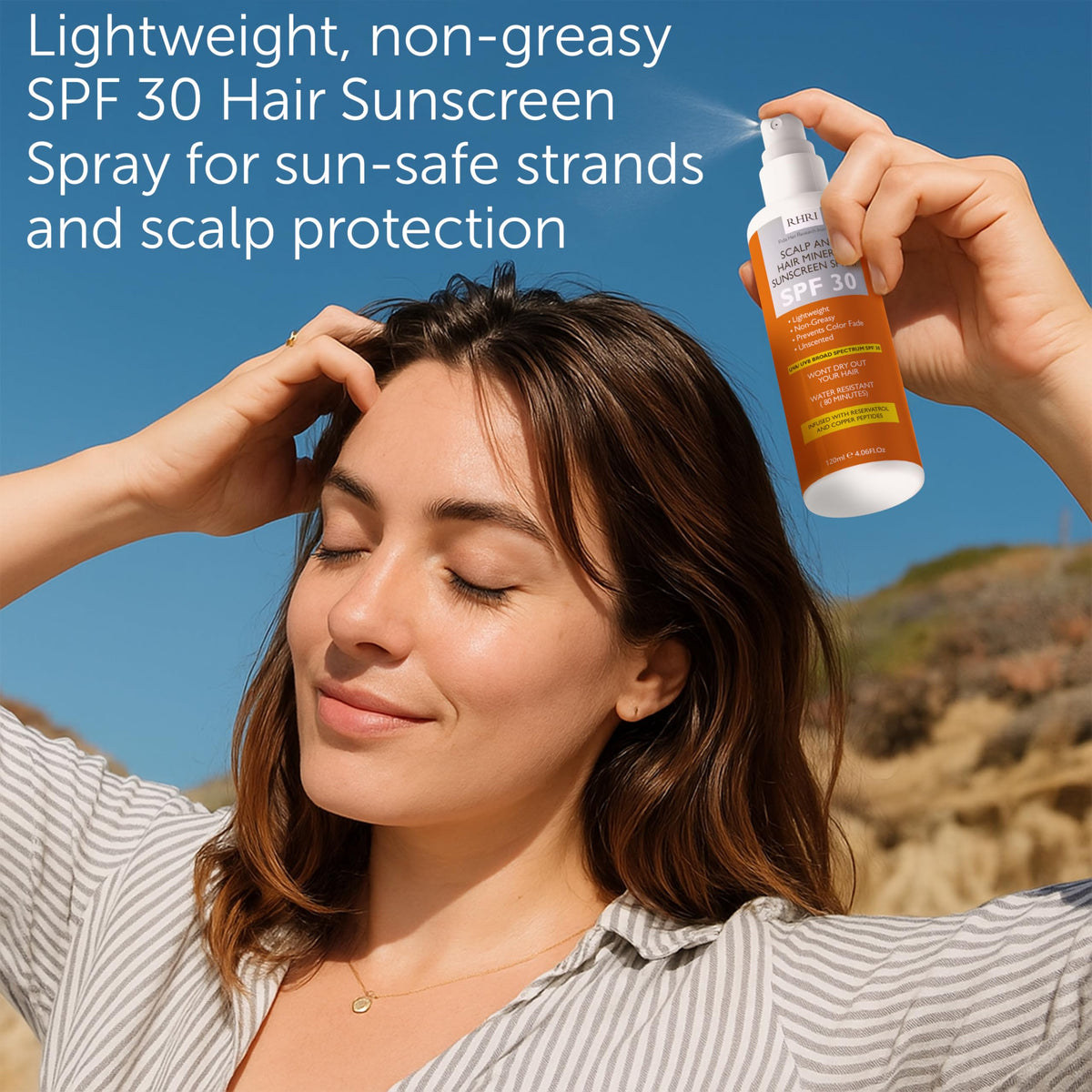 Rida Hair Research Institute hair texture close-up showing smooth glossy finish