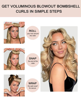 RIFFIN velvet close-up showing directional nap that grips hair for secure wraps