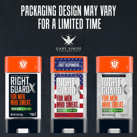 Right Guard clear gel texture close-up illustrating quick-dry, invisible finish