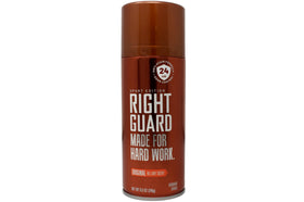 Right Guard fine mist texture detail illustrating fast-drying coverage benefit