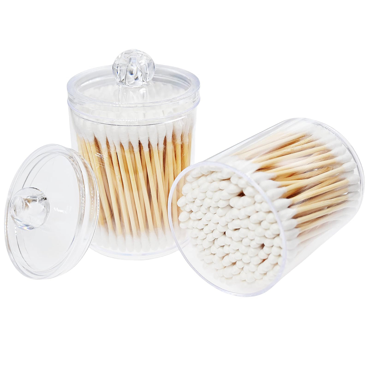 RIKWOG swabs held in hand displaying scale and large 1200 count supply