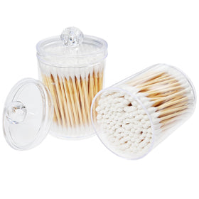 RIKWOG swabs held in hand displaying scale and large 1200 count supply