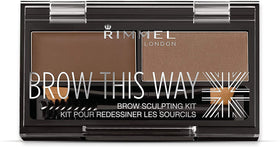 Rimmel kit front packaging showing powder and wax for precision shaping