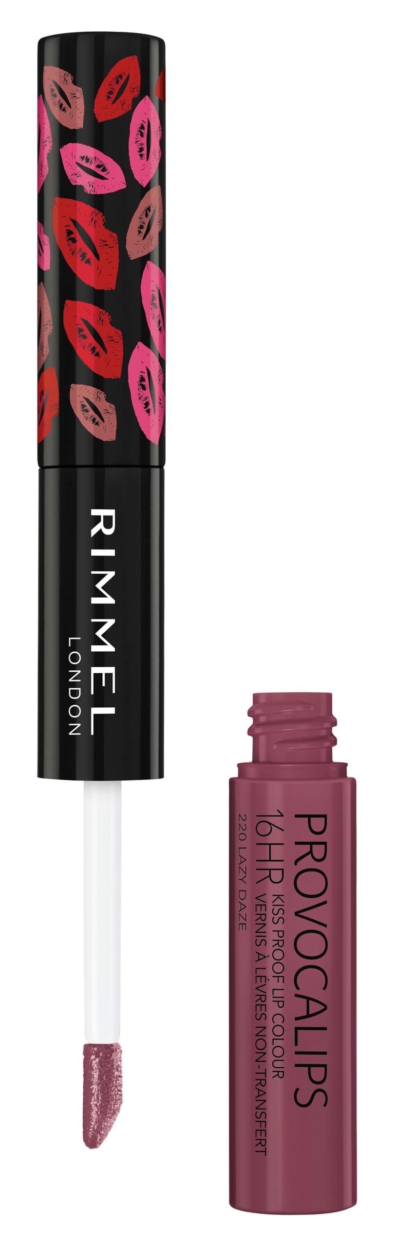 Rimmel Provocalips applicator close-up demonstrating precise application