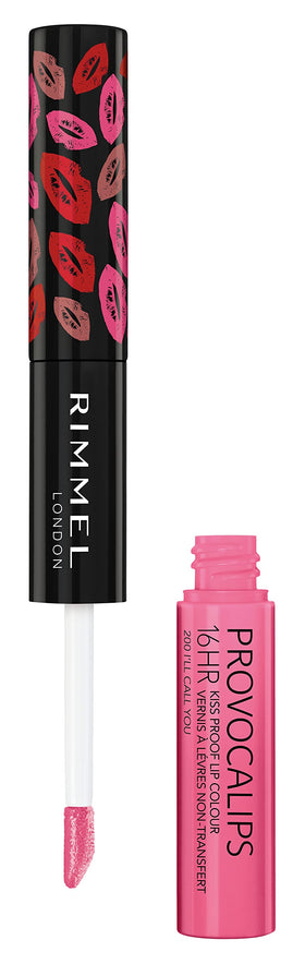 Rimmel Provocalips applicator close-up demonstrating precise color application benefit