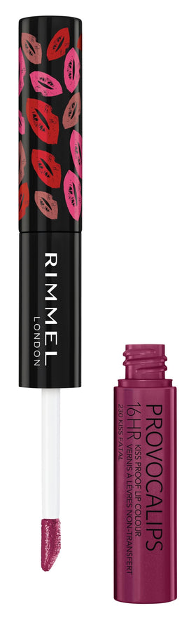 Rimmel Provocalips color swatch on arm showing true shade and buildable pigmentation