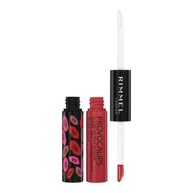 Rimmel Provocalips front packaging showing shade 750 Heart Breaker and benefit long wear